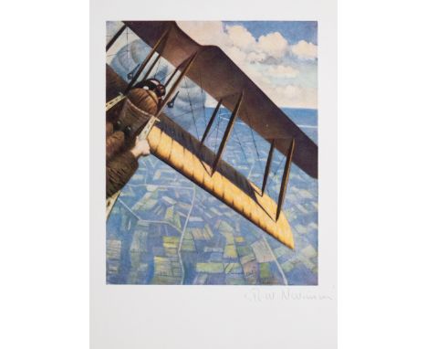 Christopher Richard Wynne Nevinson (1889-1946)Modern War PaintingsThe book, 1917, with the signed offset lithograph printed i