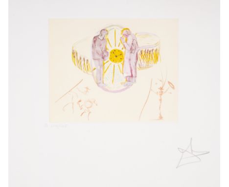 Salvador Dalí (1904-1989)Reflection, from The Cycles of Life (Field 79-1C; M&L 929f)Etching with photolithograph printed in c