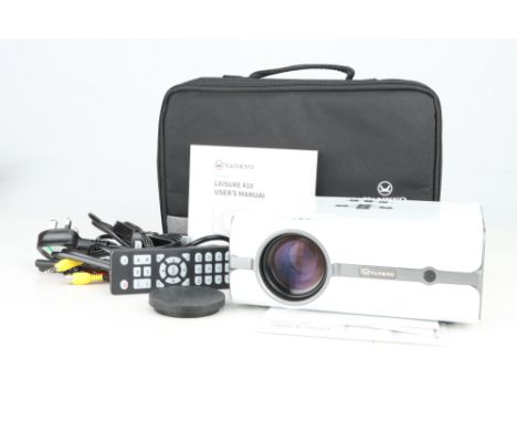 A Vankyo Leisure 410 Video Projector, in makers fitted case, passed PAT test 16/4/21,
