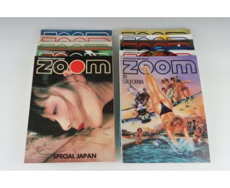 A Good Selection of Zoom International Image Magazines, to include: Issue 2 August/Sept 1978, Issue 3 Oct/Nov 1978, Issue 4 D