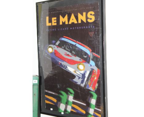 A VINTAGE LE MANS POSTER