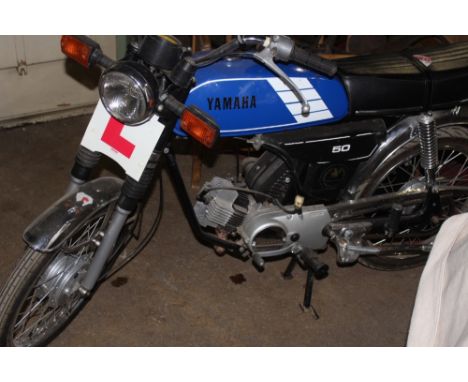 MOTORCYCLE YAMAHA FS1-M (G838 WOR) 50CC 