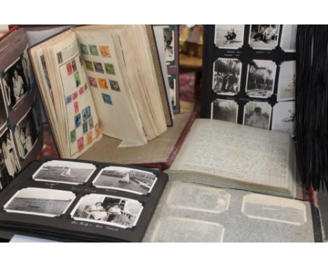ALBUMS OF VINTAGE RAF RELATED PHOTOS, ASSOCIATED EPHEMERA AND MEMORABILIA.