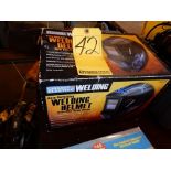 CHICAGO ELEC. AUTO DARKENING WELD HOOD, M# 61610 (NEW IN BOX)