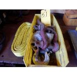 LOT LIFTING CLEVISES, HOOKS & LIFTING STRAP