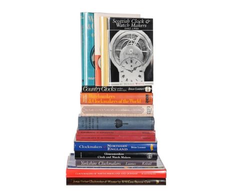 Ɵ HOROLOGICAL REFERENCE WORKS WITH AN EMPHASIS ON REGIONAL CLOCKMAKINGSIXTEEN PUBLICATIONS:Cave-Brown-Cave JONAS BARBER, CLOC