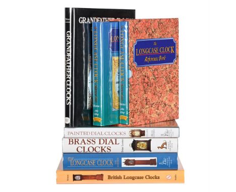 Ɵ HOROLOGICAL REFERENCE WORKS ON LONGCASE CLOCKSSIX PUBLICATIONS:Robey, John The LONGCASE CLOCK Reference Book VOLUME 1 and V