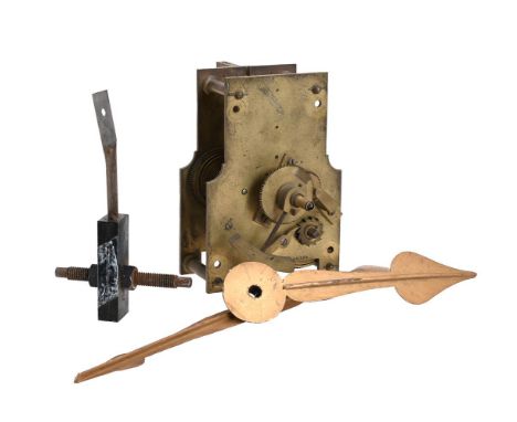 A VICTORIAN SPRING-DRIVEN PUBLIC OR TURRET TIMEPIECE MOVEMENTJOHN MOORE AND SONS, LONDON, MID 19th CENTURYThe substantial fou