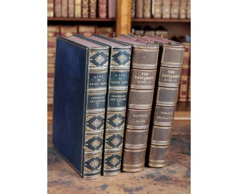 CONYBEARE, REV. W. J. AND HOWSON, REV. J. S.: 'THE LIFE AND EPISTLES OF ST. PAUL'volumes 1-2, published by Longman, Brown, Gr