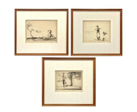 Eileen Alice SOPER (1905-1990) Children Three etchings Each signed, Plate sizes 16x24cm, 15x20cm and 13x17.5cmEach work is a 