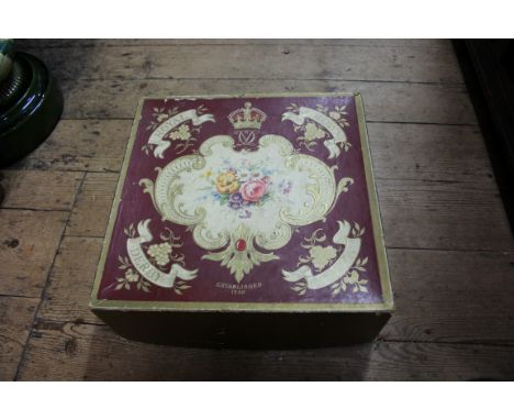 A boxed set of six Royal Crown Derby 'Vine' pattern coffee cups and saucers. 