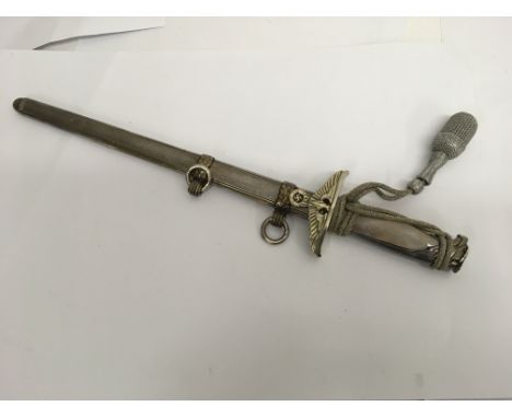 A German Diplomat’s dagger with pearl grips and Eickorn markings.
