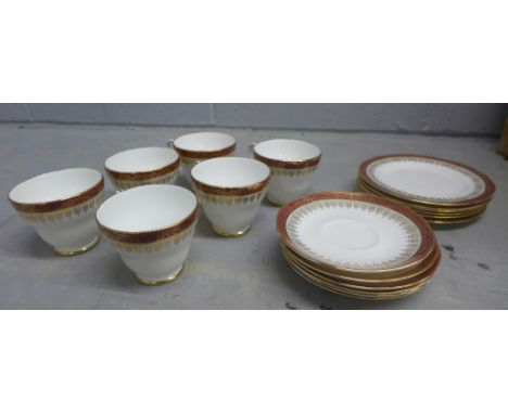 Six Duchess Winchester pattern tea cups, saucers and plates **PLEASE NOTE THIS LOT IS NOT ELIGIBLE FOR POSTING AND PACKING** 