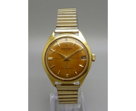 An 18ct gold cased Jaeger-LeCoultre automatic wristwatch 