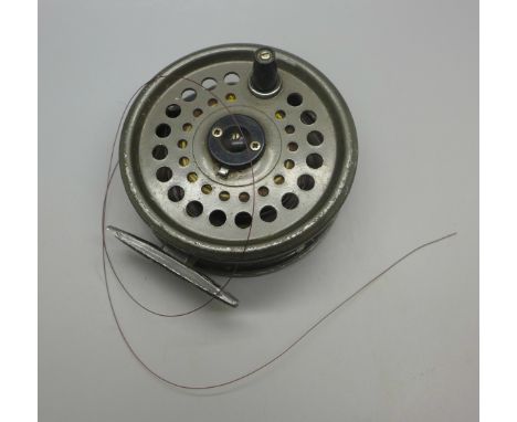 A vintage fishing reel 