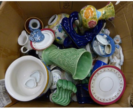 A collection of mixed china and ceramic items **PLEASE NOTE THIS LOT IS NOT ELIGIBLE FOR POSTING AND PACKING** 