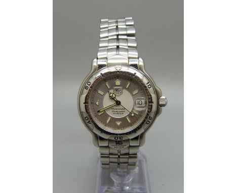 A Tag Heuer Chronometer wristwatch, boxed 