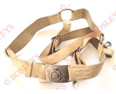 Royal Artillery Volunteers Officer’s Victorian Undress Waist Belt A good undress belt for a Volunteer Artillery Officer, whit
