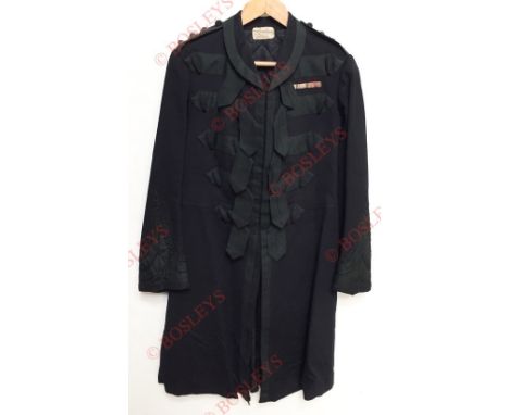 Victorian Departmental Officer’s Braided Frock Coat. An extremely rare mid 19th Century example of the roll collar pattern wo