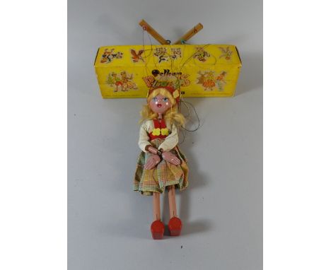 A Boxed Pelham Standard Puppet Heidi