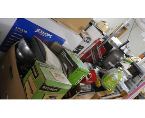 A Large Collection of Photographic Developing Equipment to Include Colour and Vintage Developers, Light Panels, Contact Print