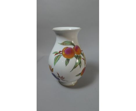 A Royal Worcester Evesham Vase, 26cm High 