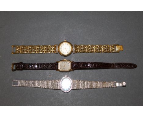 Three ladies decorative wrist watches - Limit, Timex and Accurist  