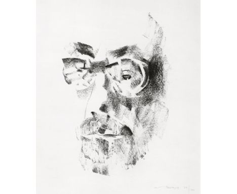 Louis le Brocquy HRHA (1916-2012) THOMAS KINSELLA, 1981 lithograph; (no. 34 from an edition of 100) signed and numbered lower