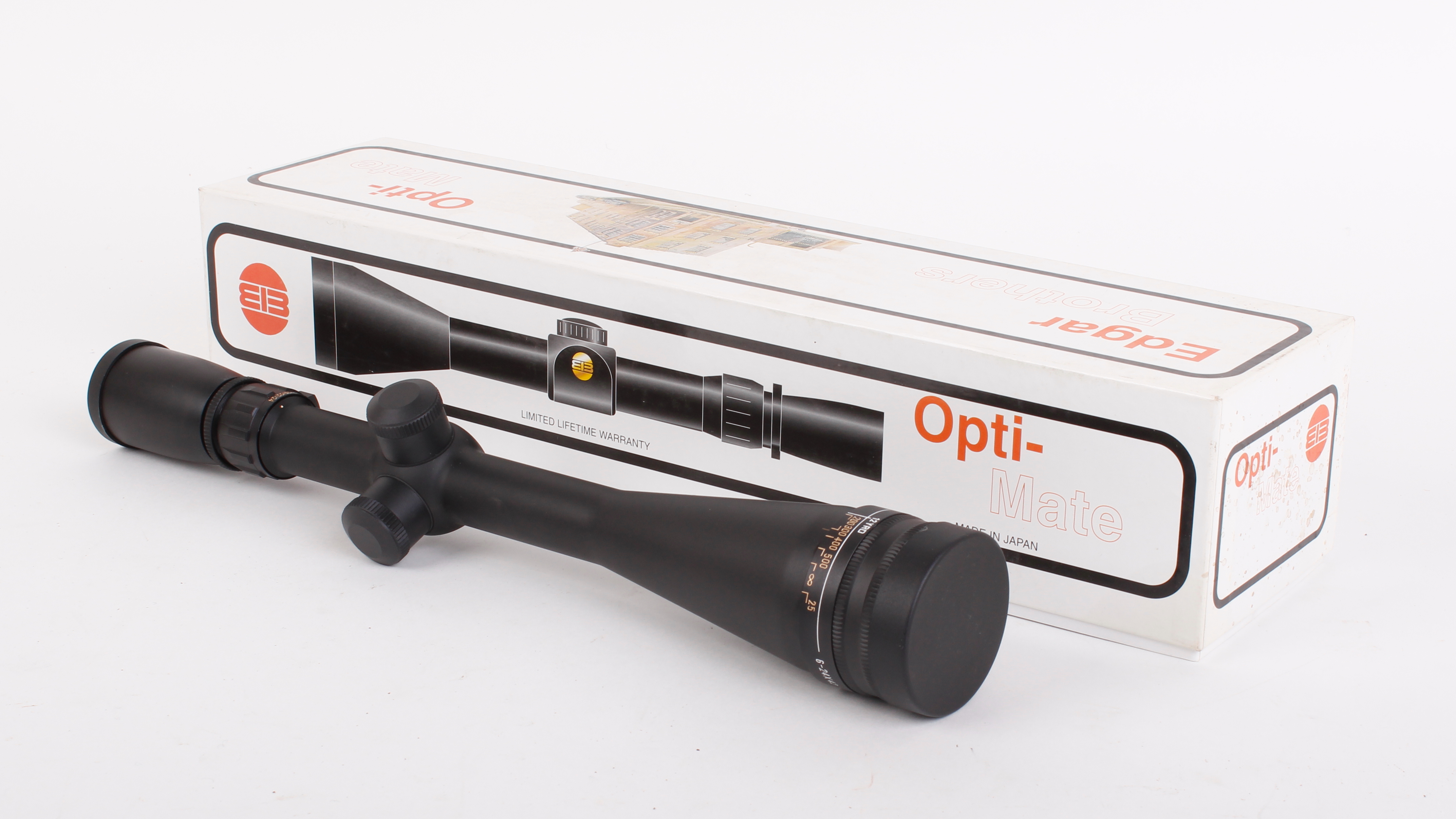 624 x 42 Opti362 Target rifle scope by Edgar Brothers, boxed as new
