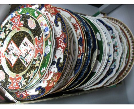 Ashworth, Davenport, Mason's and Other Table Plates. 