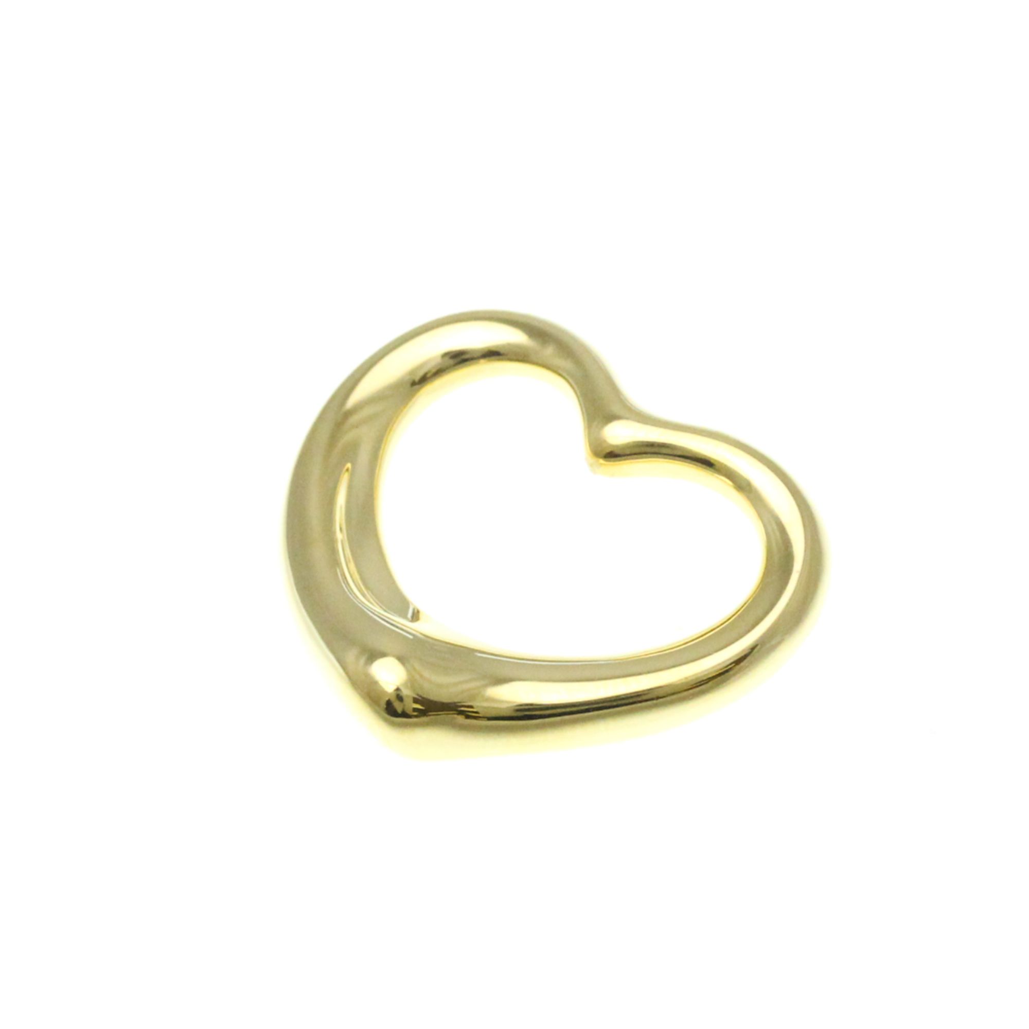 Tiffany Open Heart Yellow Gold (18K) No Stone Women,Men Fashion Pendant Necklace (Gold)