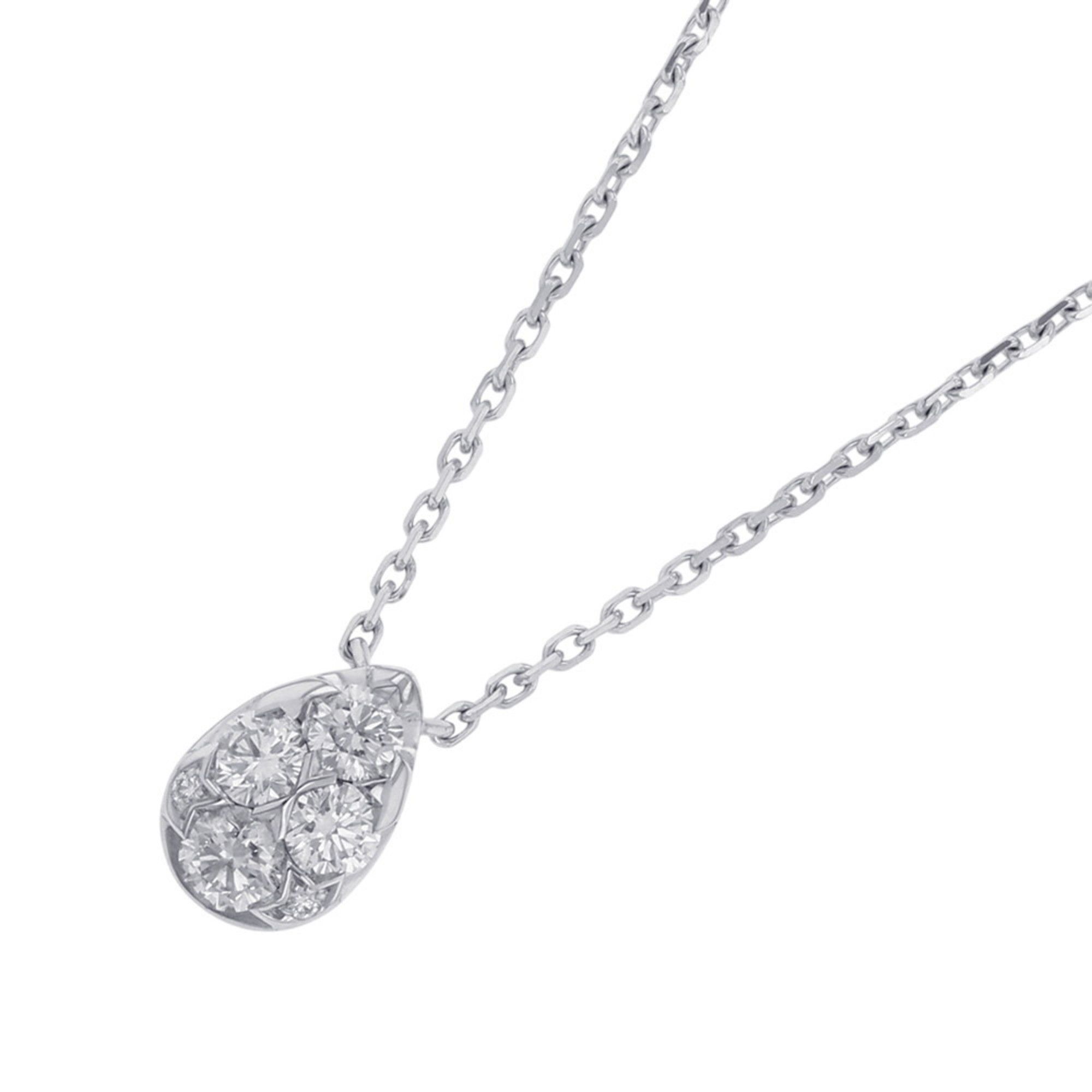 Cartier Etincel de Necklace, 6 Diamonds, 0.26ct Total, 18K White Gold, B7224573, Pendant