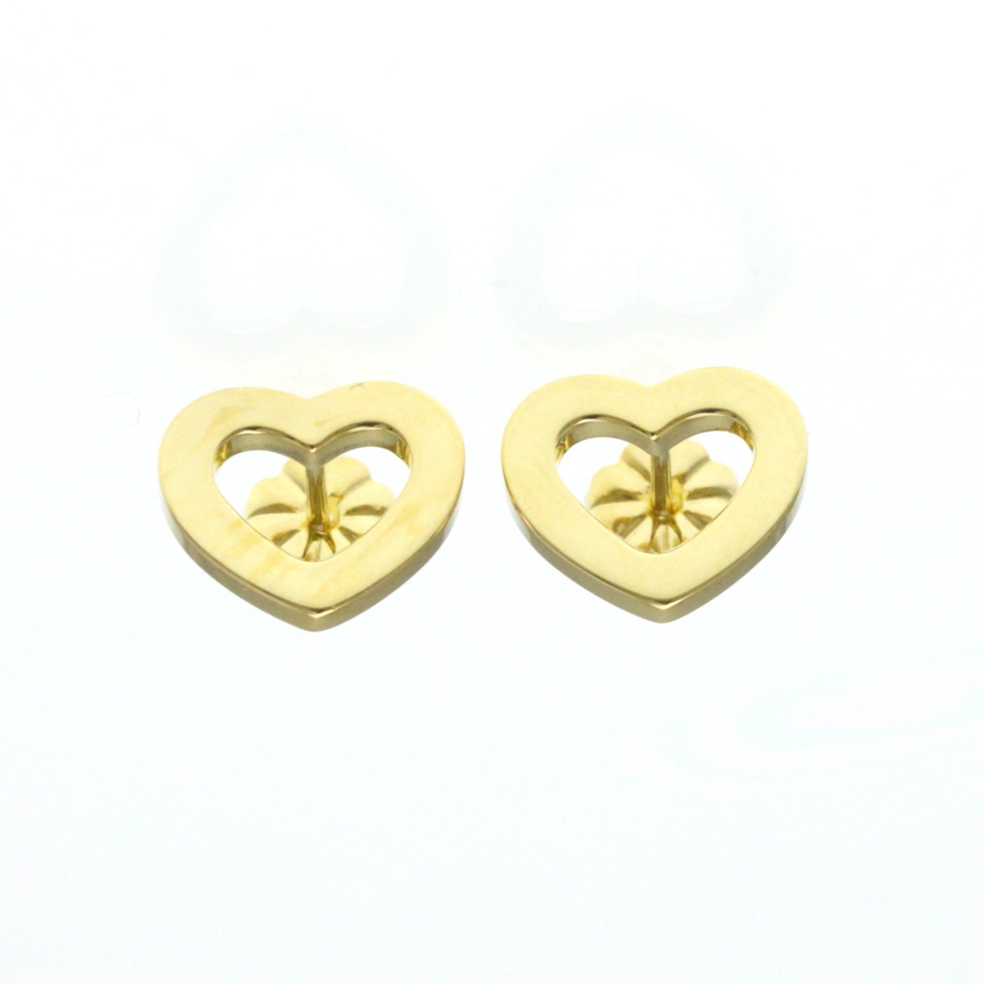 Tiffany Heart Earrings No Stone Yellow Gold (18K) Stud Earrings Gold