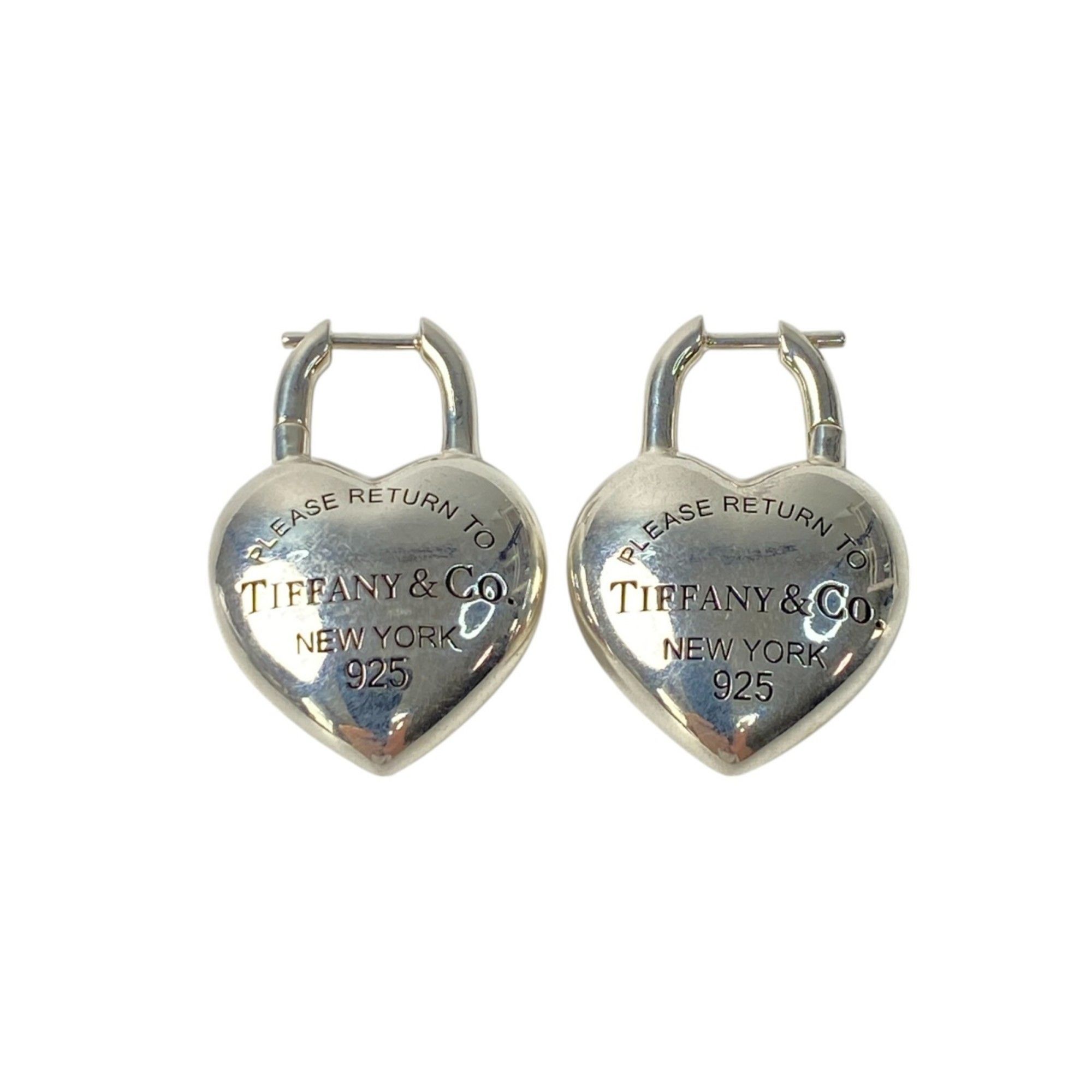 Tiffany Women's Return to Full Heart Earrings in 925 Silver