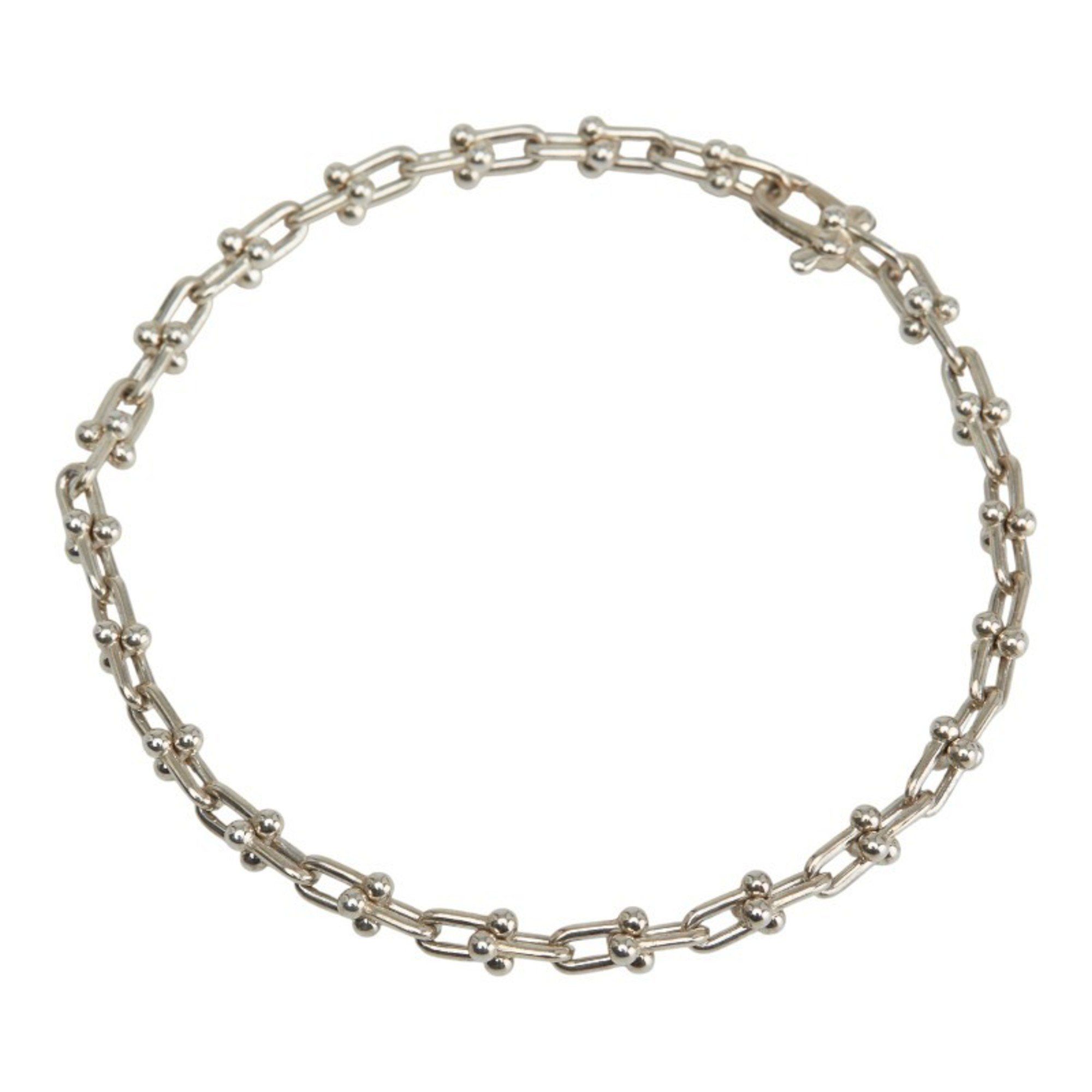 Tiffany & Co. HardWear Microlink Medium Bracelet in 925 Sterling Silver for Women.