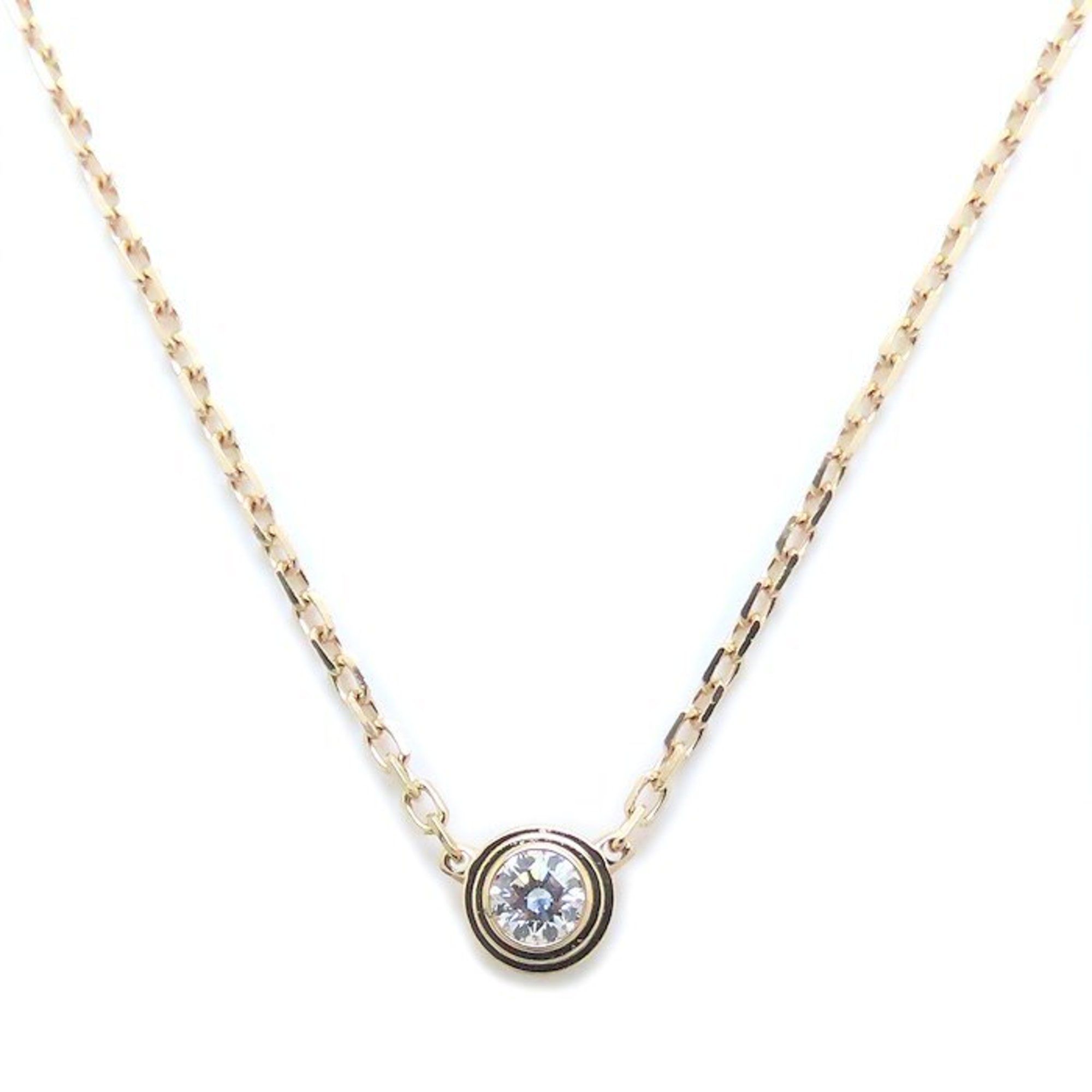 CARTIER Cartier D'Amour Necklace in 18K Pink Gold with Diamonds and Diamants, Women's, B7224516 2942