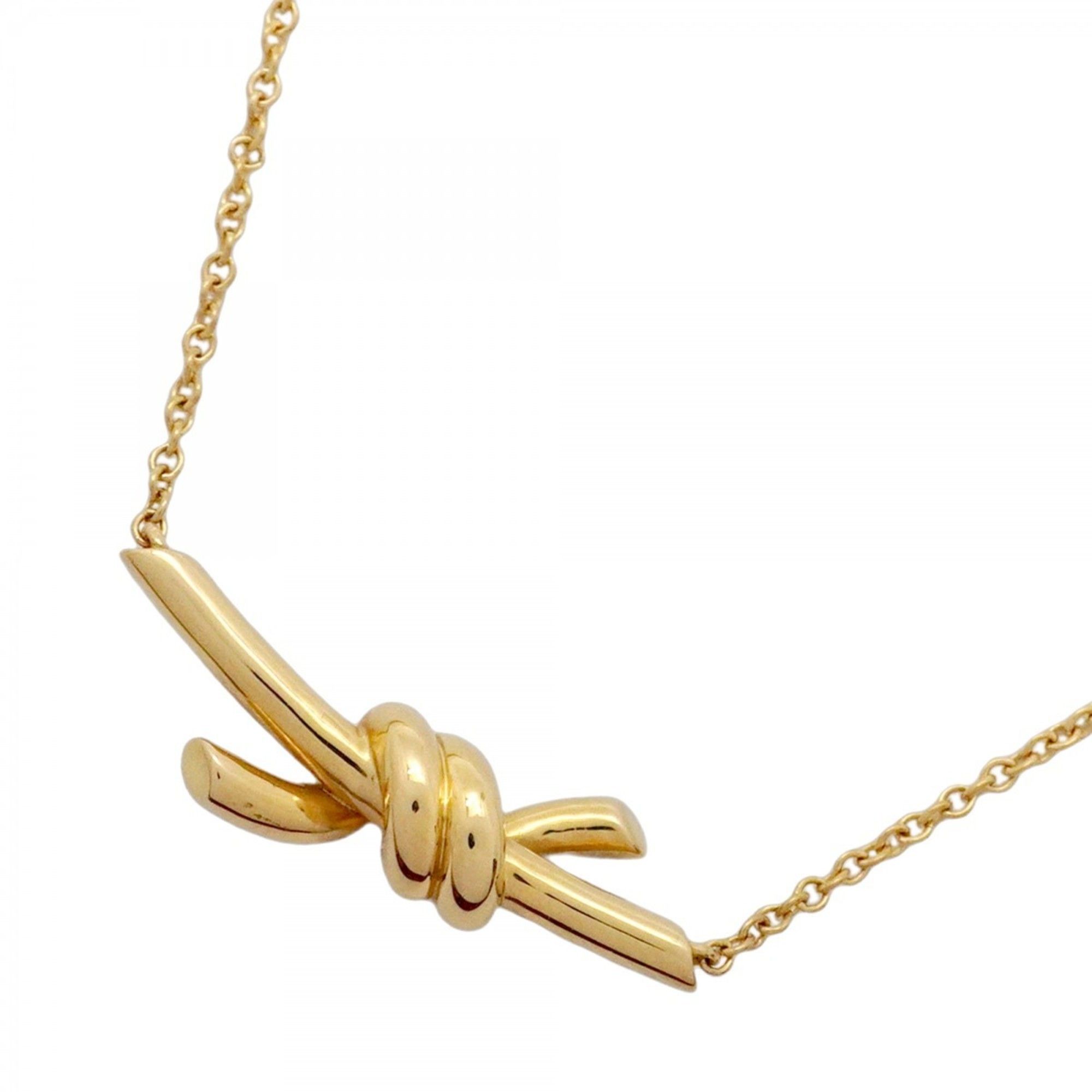 Tiffany Knot Necklace in 18KYG Yellow Gold for Women