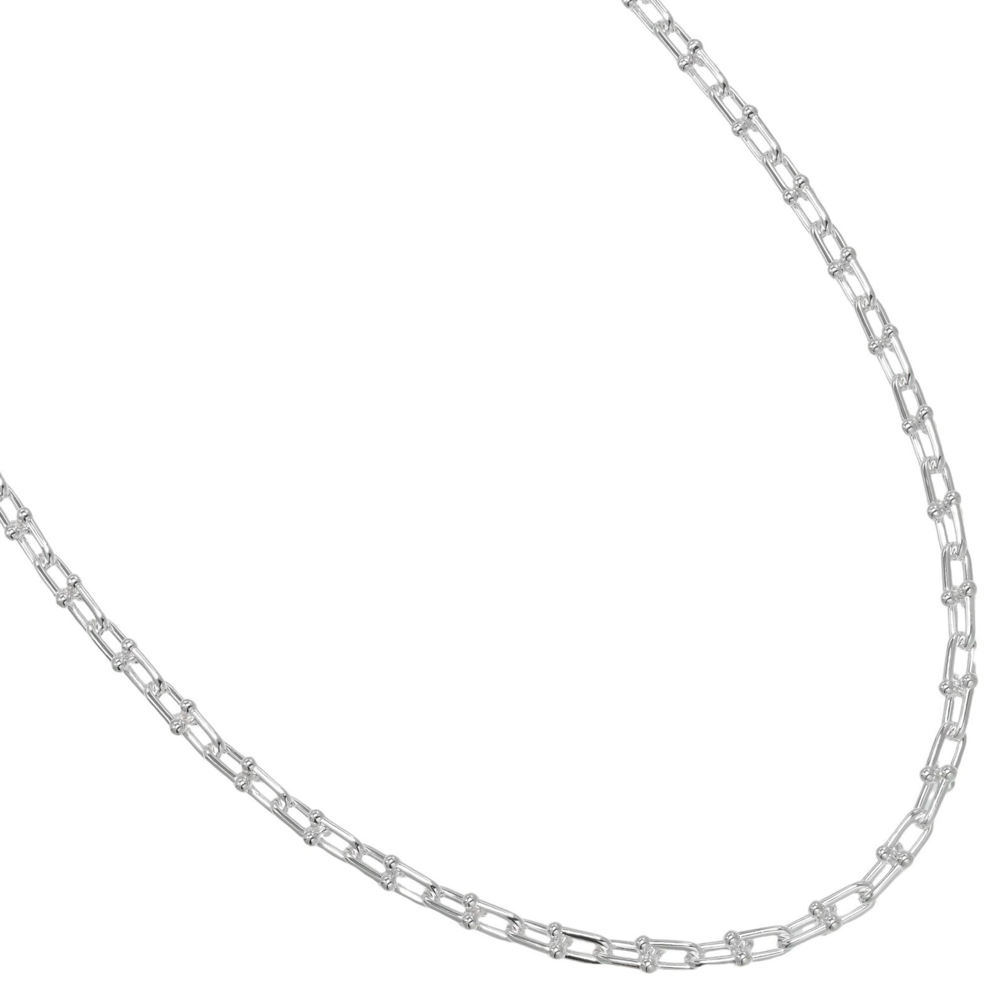 Tiffany & Co. Necklace Hardware Small Link, 925 Sterling Silver, Approx. 42.8g