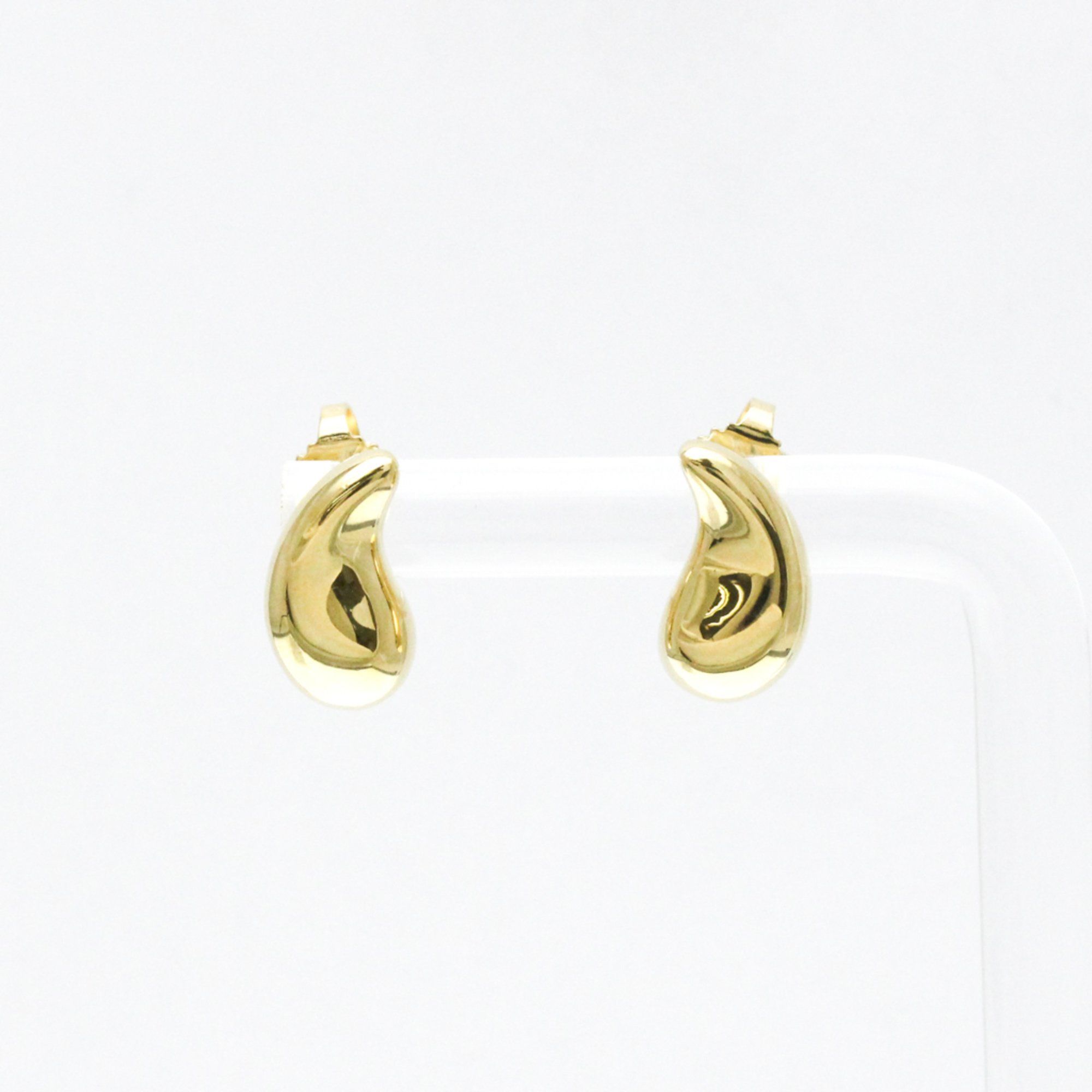Tiffany Teardrop Earrings No Stone Yellow Gold (18K) Stud Earrings Gold