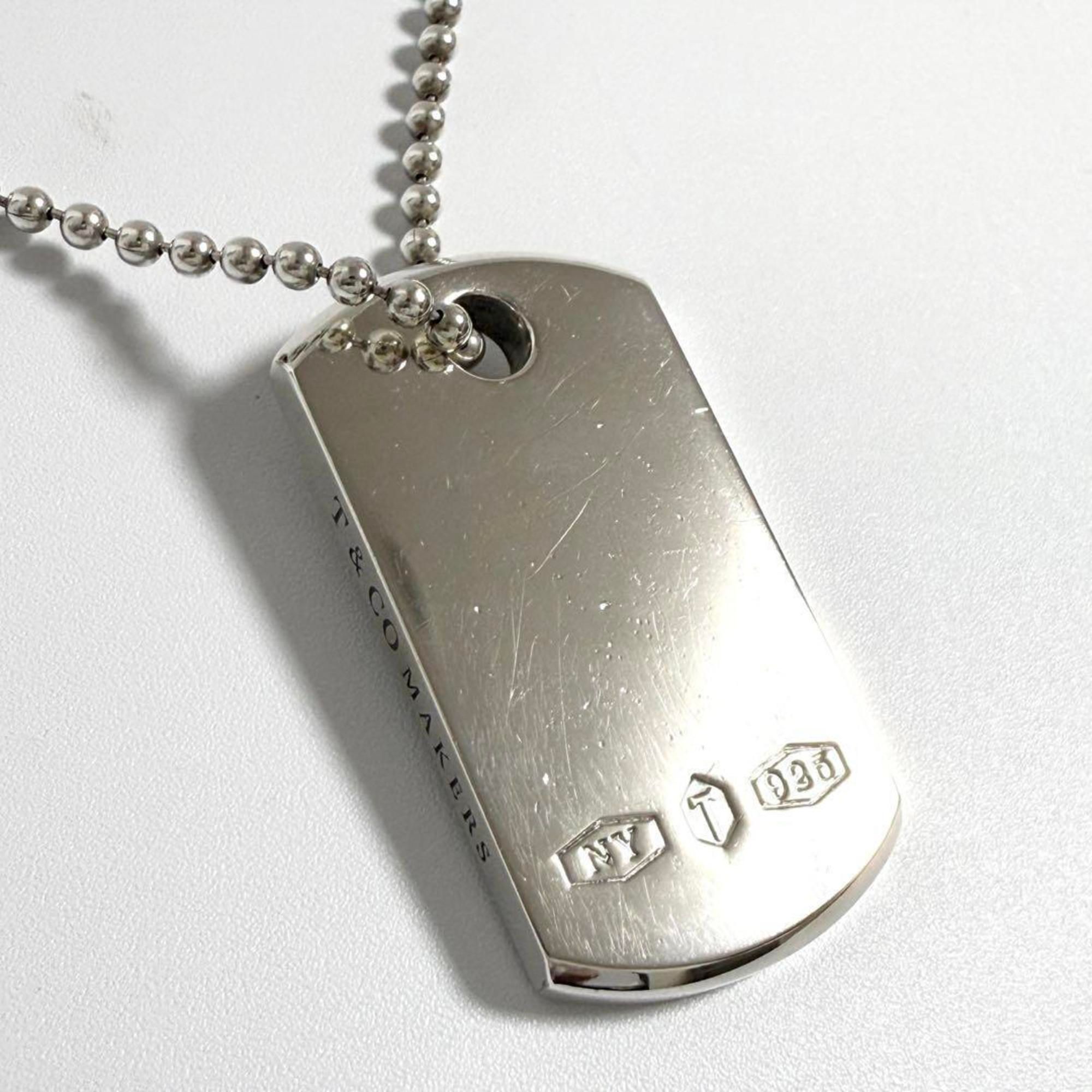 Tiffany & Co. Men's Makers ID Tag Pendant Necklace