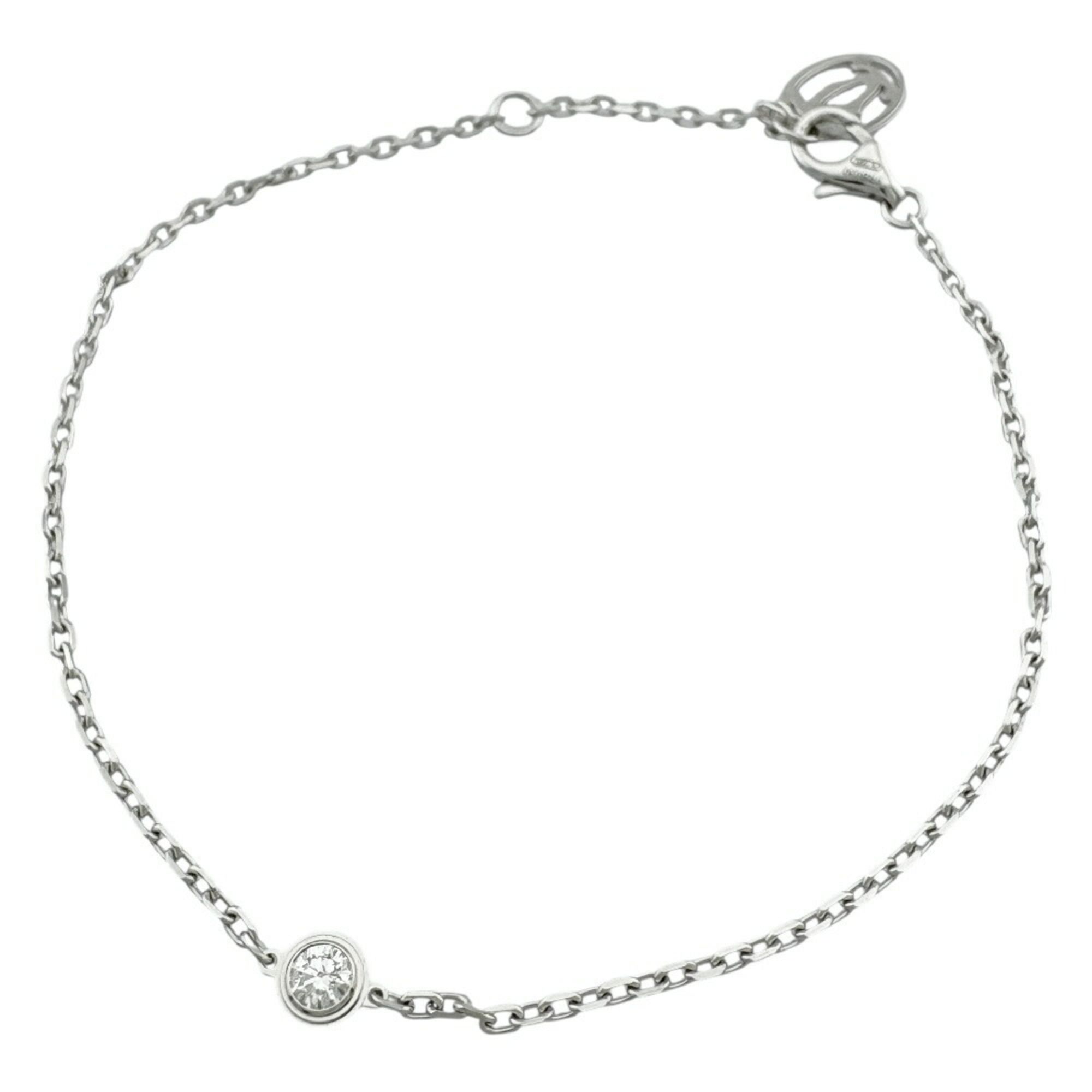 Cartier D'Amour Diamant Léger bracelet, approximately 0.09ct, 18K diamond, for women.