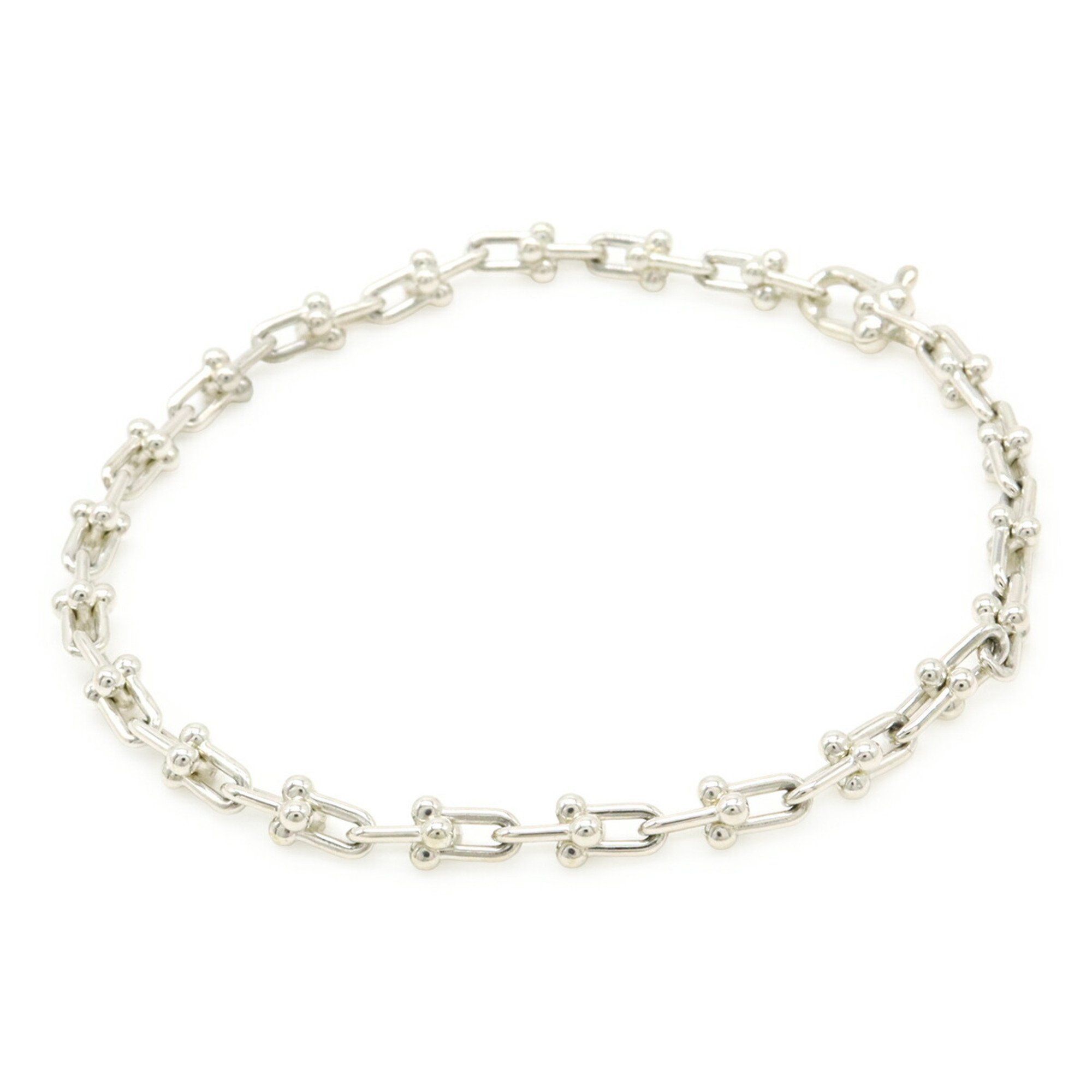TIFFANY & Co. Tiffany HardWear Micro Link Bracelet, Large, Ag925 and SV925 Sterling Silver