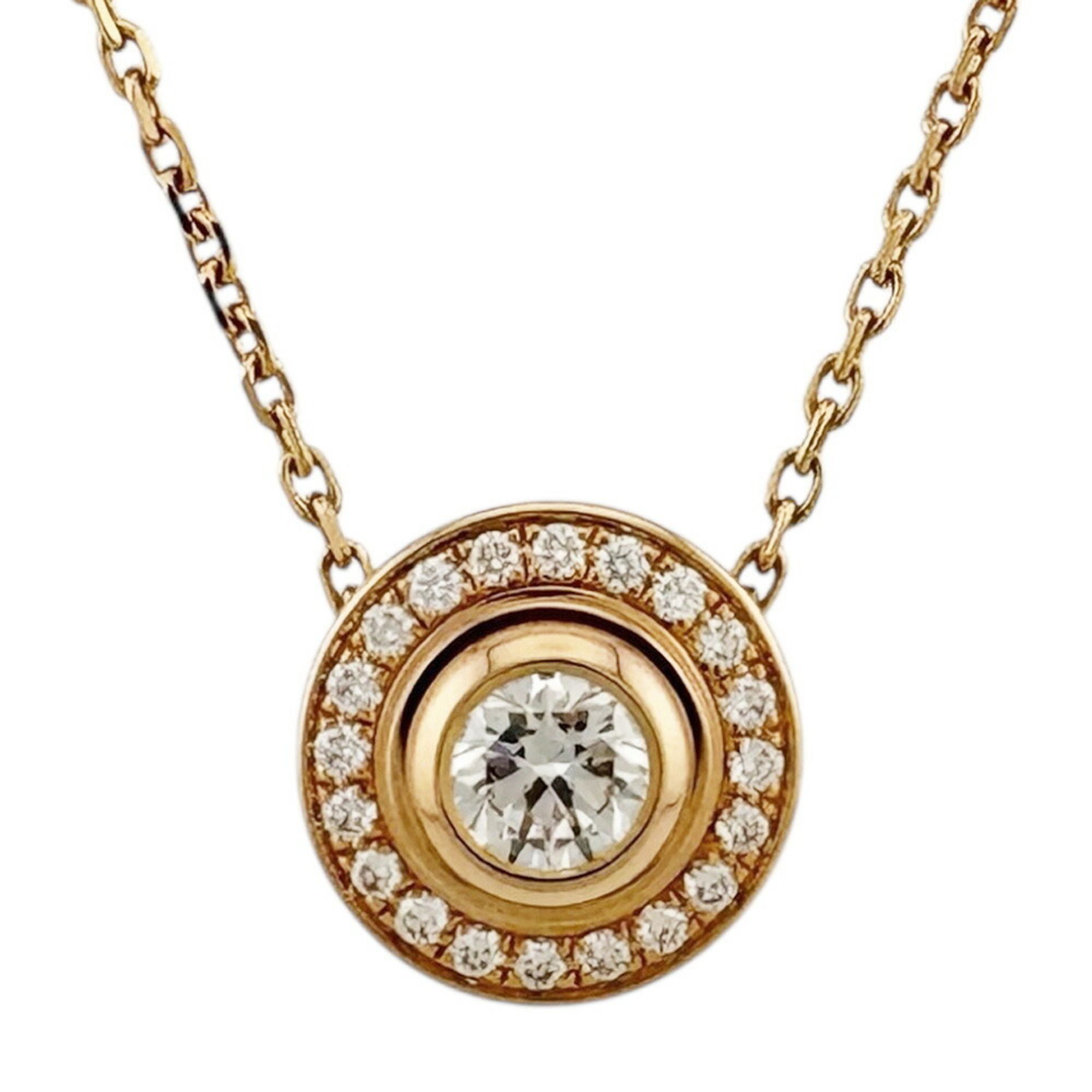 Cartier D'Amour Necklace, 18K Gold with 0.25ct Diamond, Women's, G-VS1-3EX