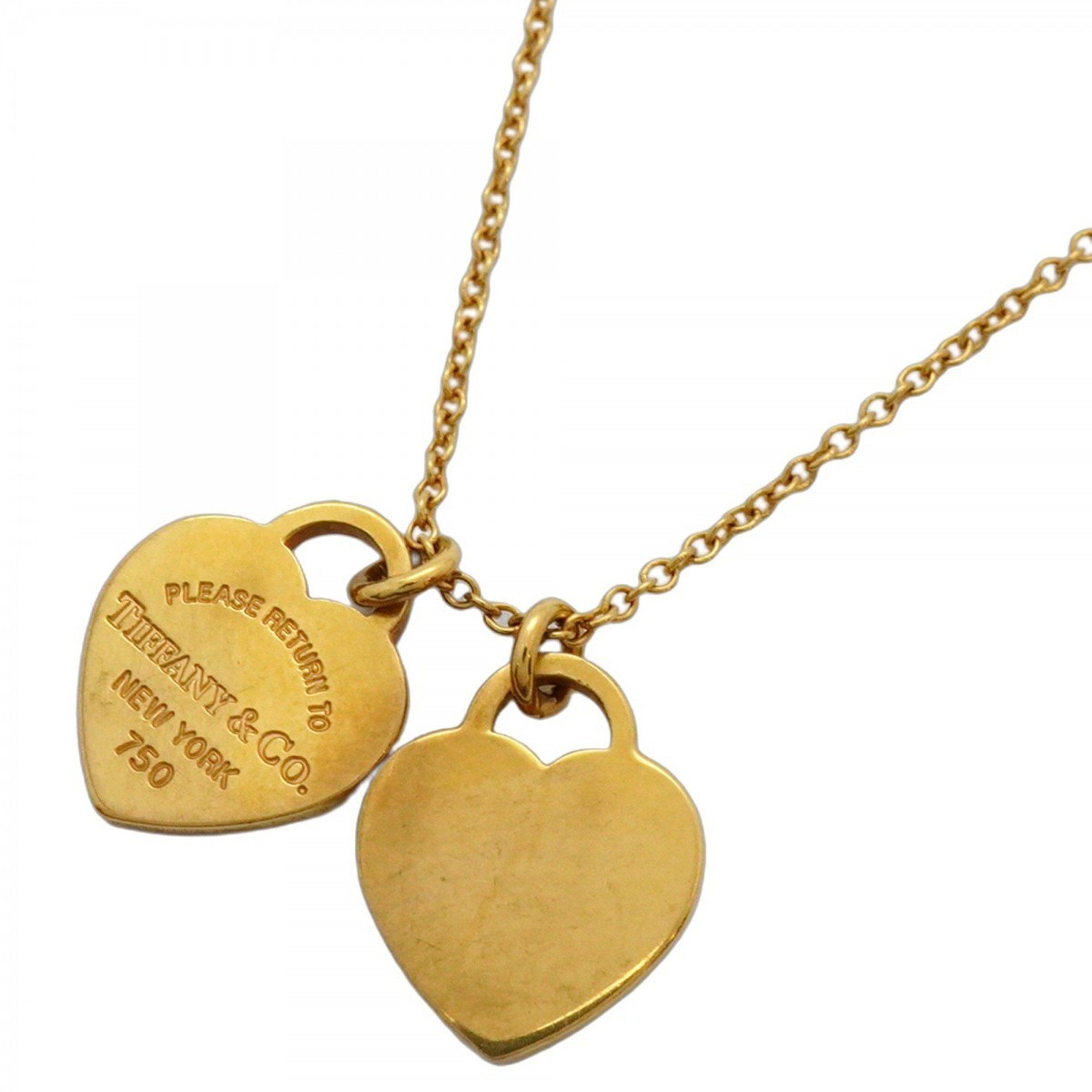 Tiffany Return to Heart Necklace in 18KYG Yellow Gold for Women P1327839