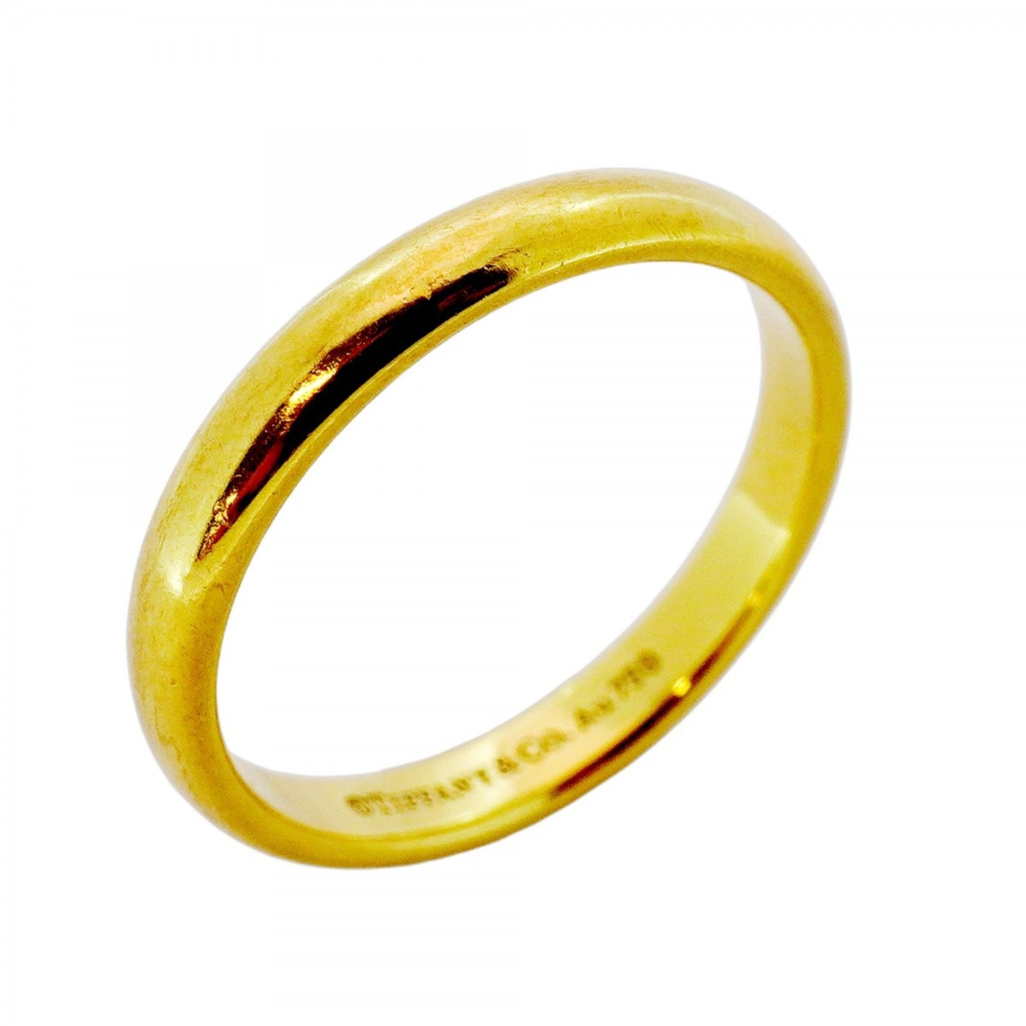 Tiffany wedding ring in 18KYG yellow gold, size 16 for men
