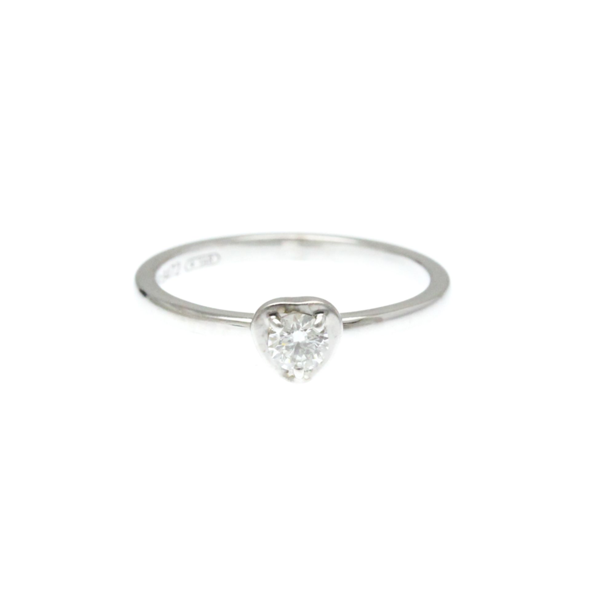 Cartier D'Amour Ring White Gold (18K) Fashion Diamond Band Ring Silver