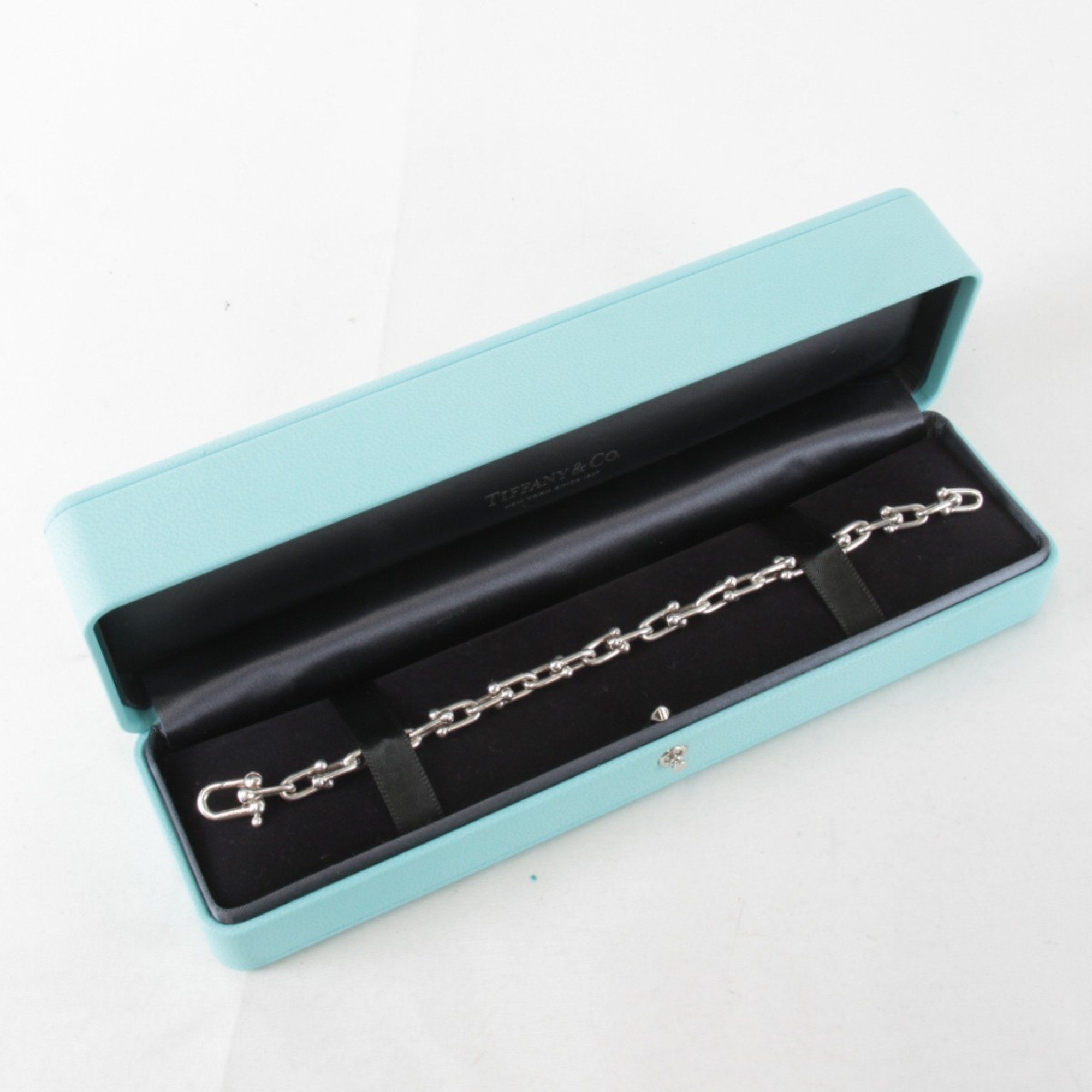 TIFFANY & Co. Tiffany HardWear 17.9g Silver 925 Bracelet for Women with Chain