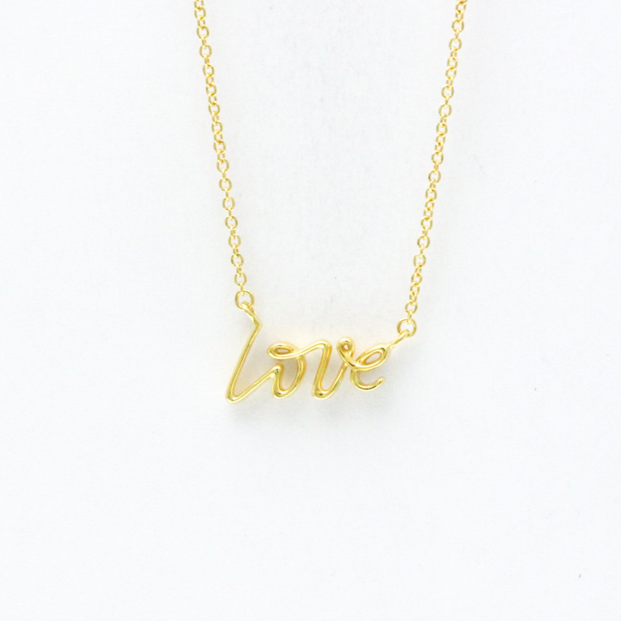 Tiffany Paloma Picasso Graffiti Love Pendant Yellow Gold (18K) No Stone Men,Women Fashion Pendant Ne