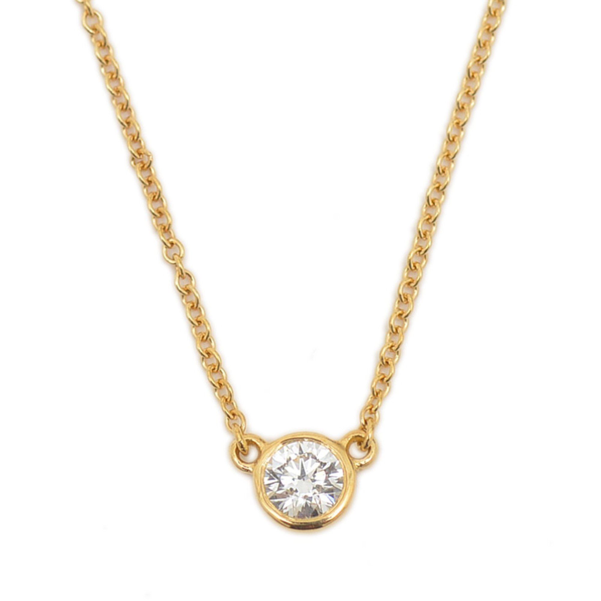 Tiffany & Co. By the Yard Necklace, 0.2ct Diamond, 18K Yellow Gold
