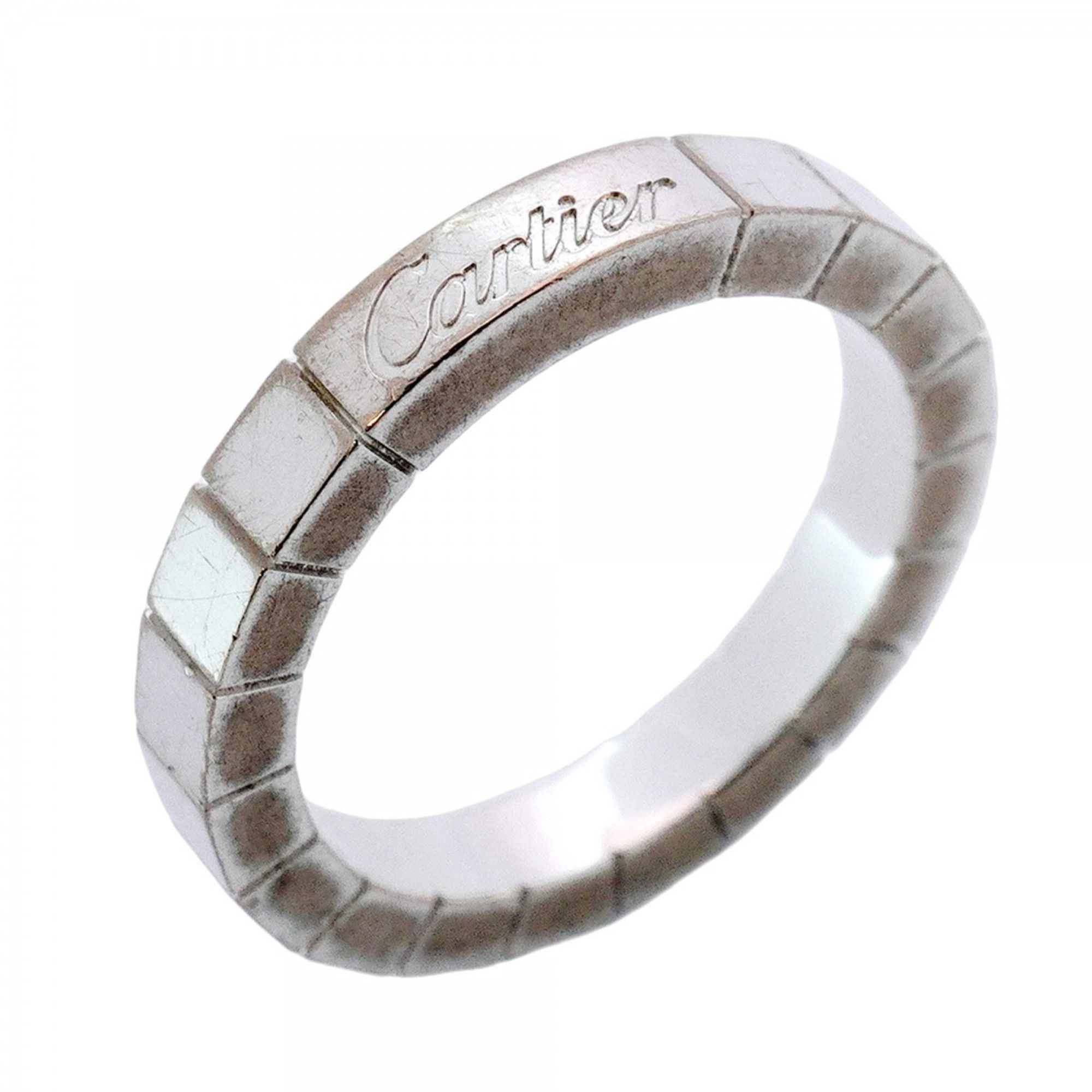 Cartier Lanier Ring, 18K White Gold, #50, Women's
